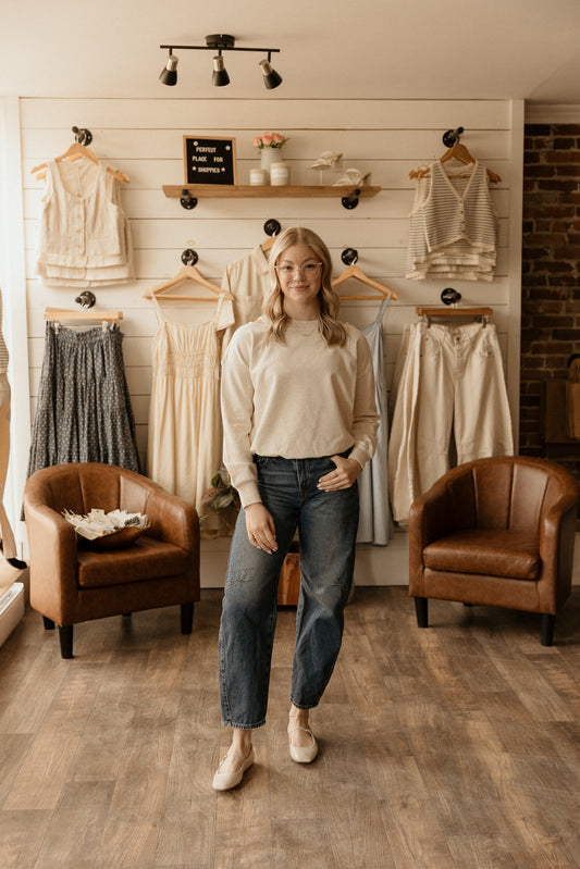 Jessica | Double Layer Sweater
