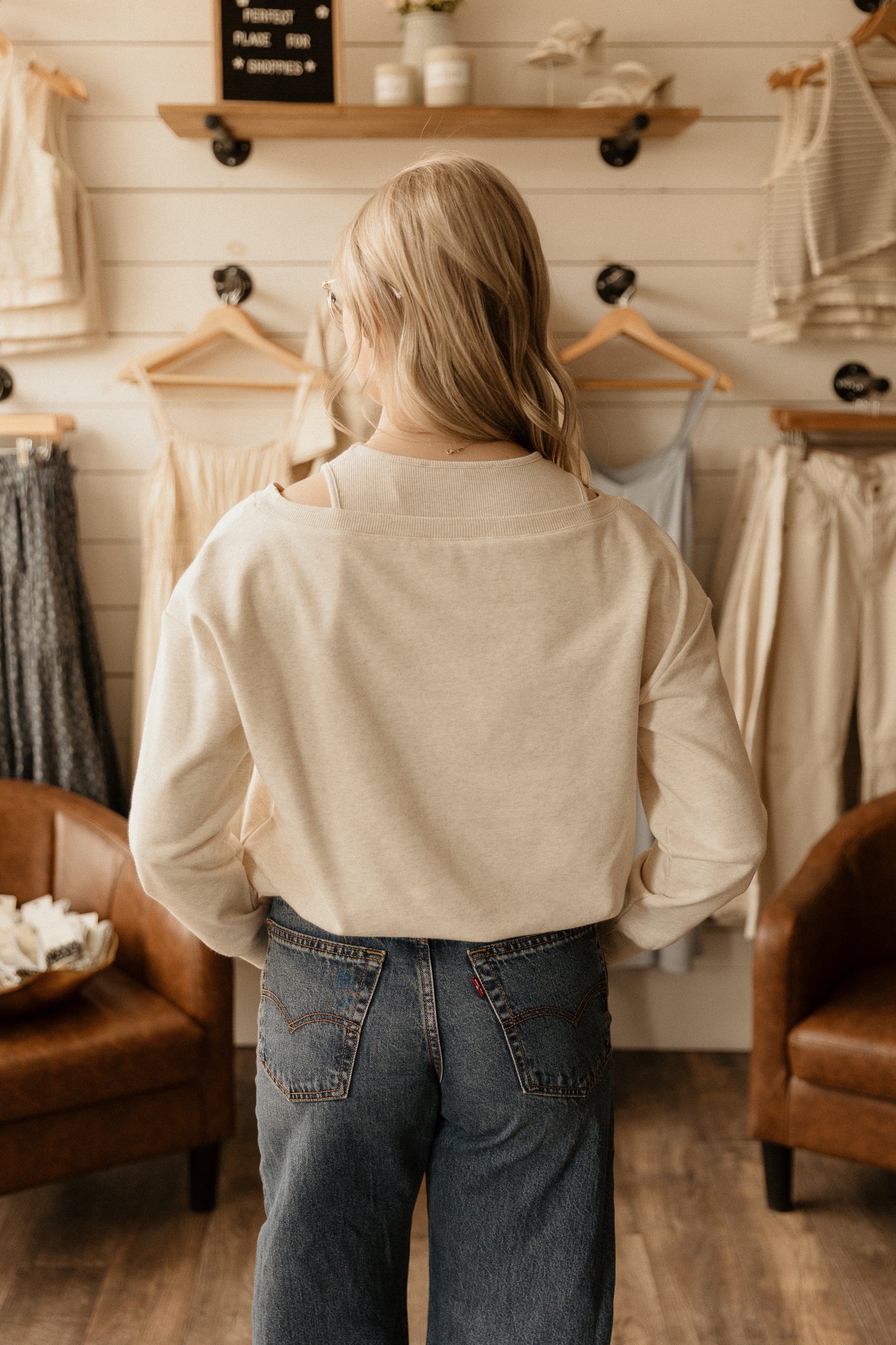 Jessica | Double Layer Sweater