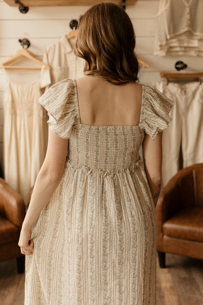 Francesca Dress | Blue Floral