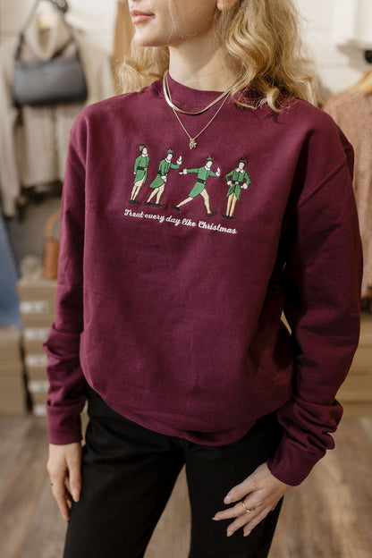 Treat every day like Christmas | Crewneck