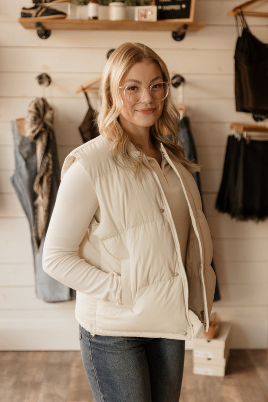 Alicia | Cropped Vest