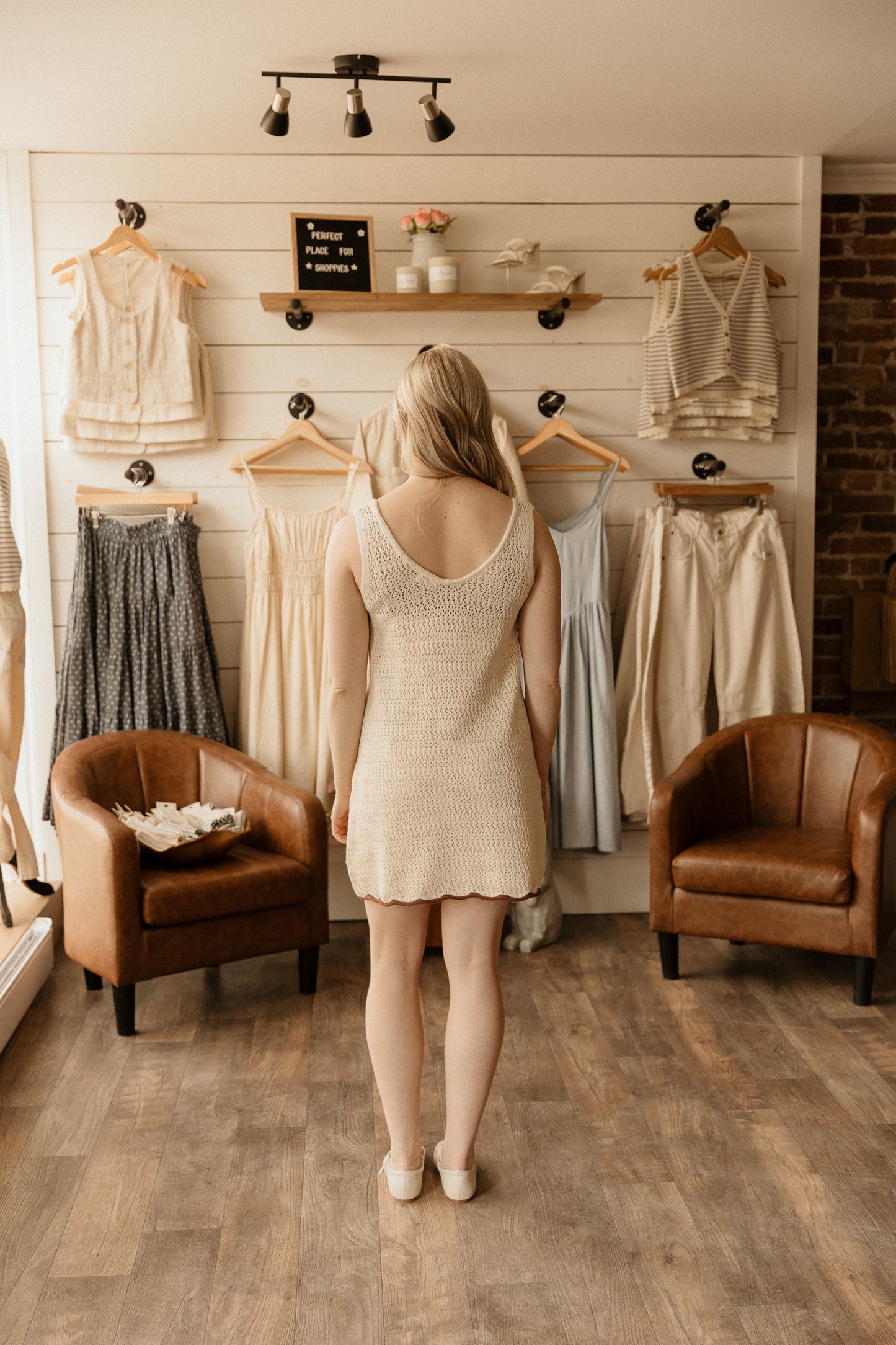 Crochet Mini Tank | Dress