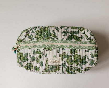 Bonita Quilted LRG Cosmetic Bag