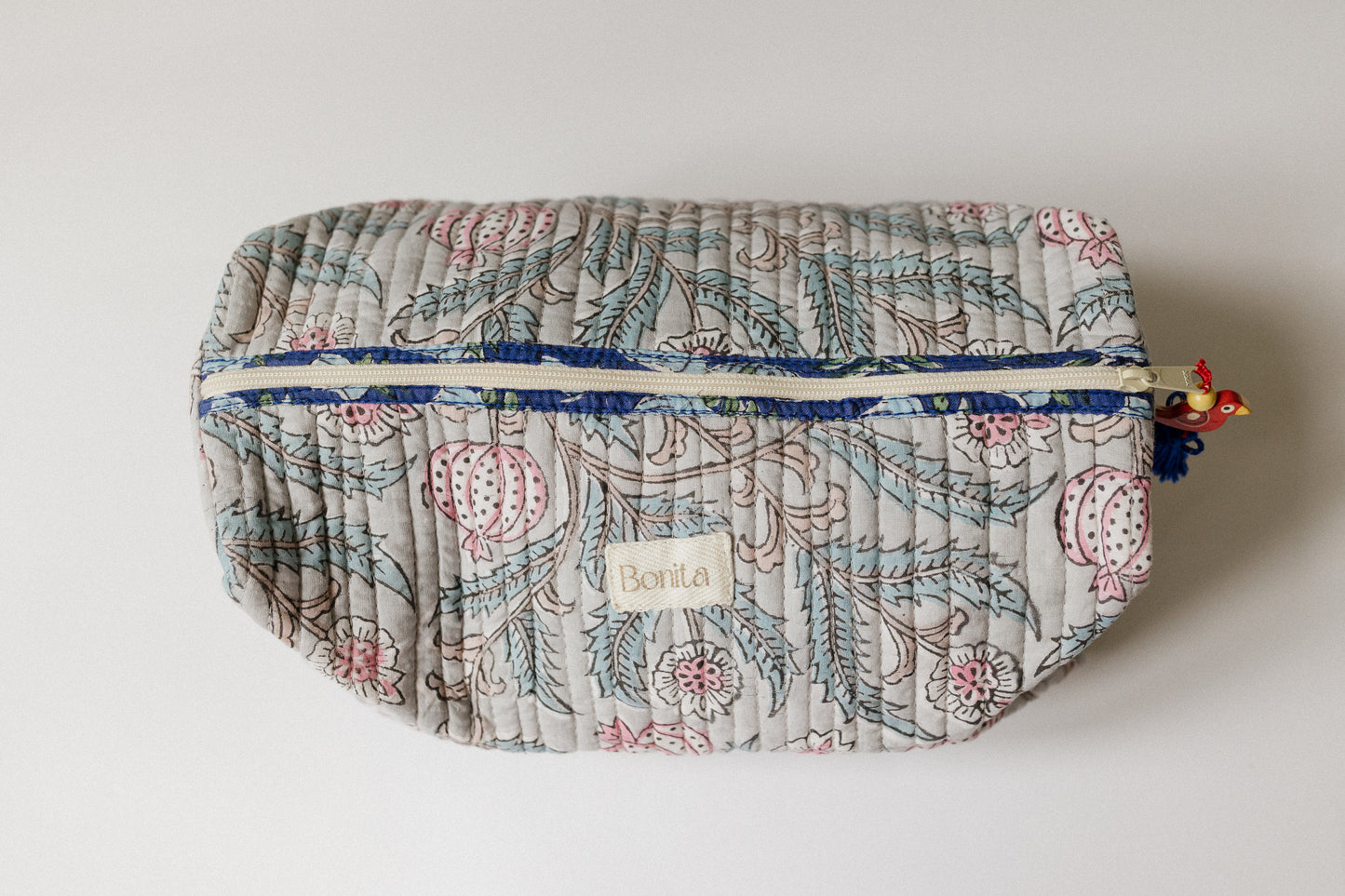 Bonita Quilted LRG Cosmetic Bag