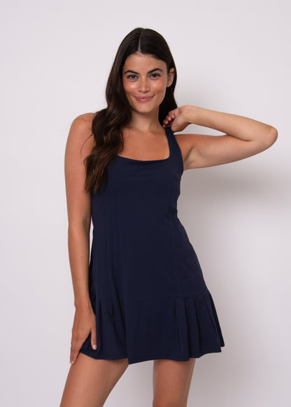 Mavis | Pleated Mini Dress