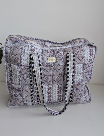 Bonita Patchwork Quilted XL Tote Bag