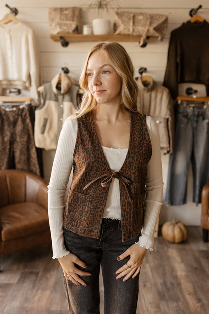Leopard Utility | Vest