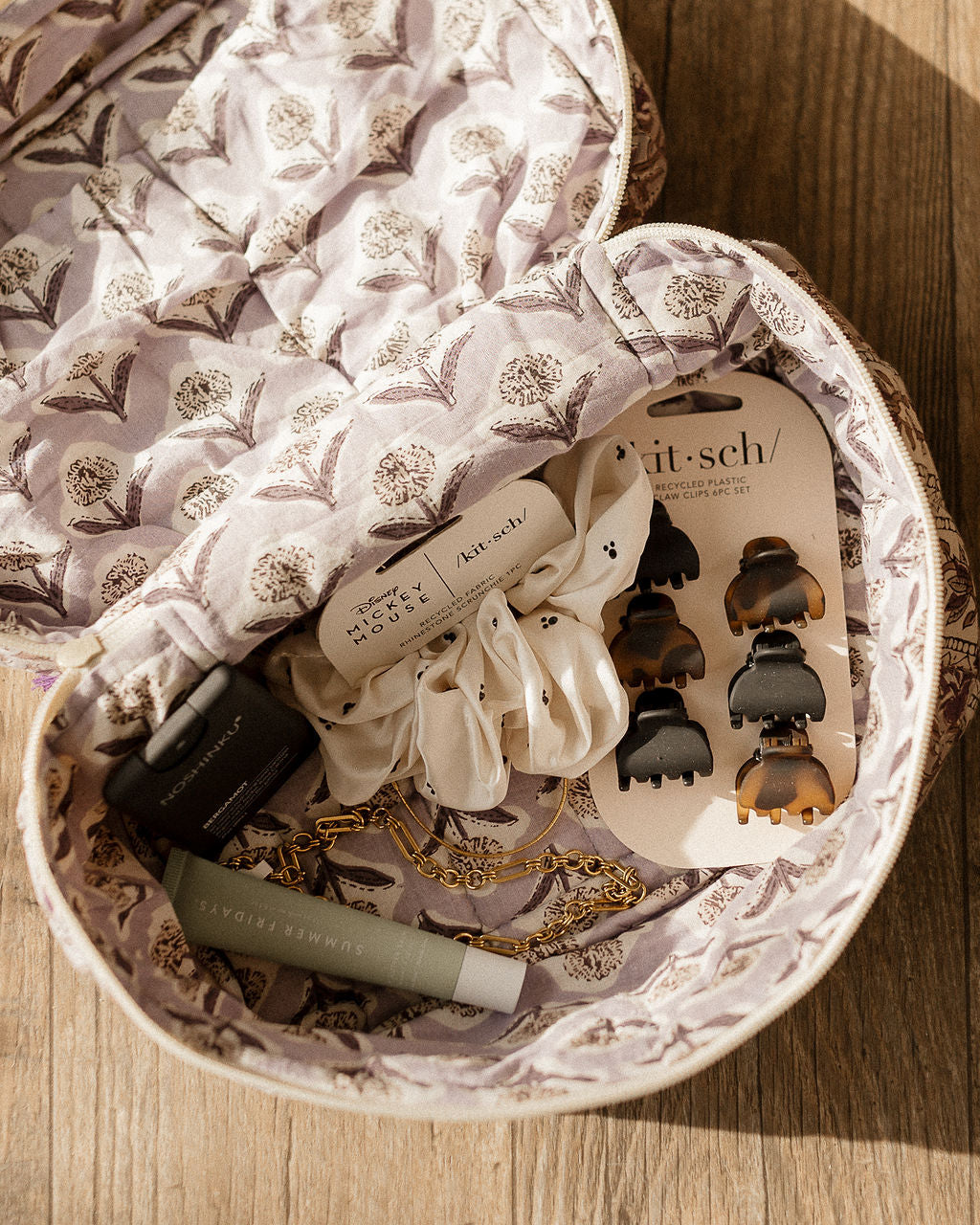 Bonita Quilted Vanity Bags