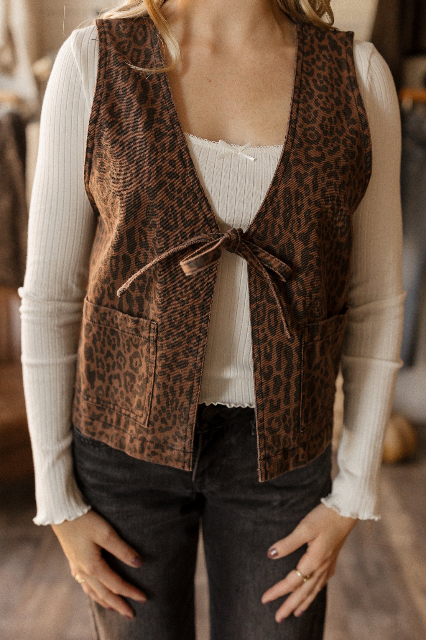 Leopard Utility | Vest