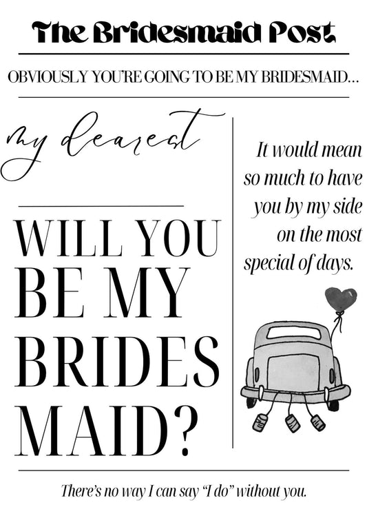 Bridesmaid | Card