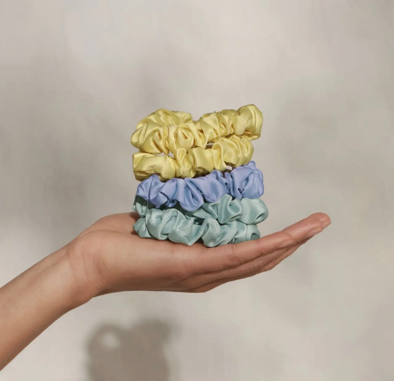 Multi Colour | Satin Scrunchies