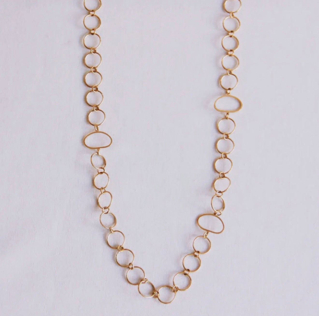 Long Circle Link | Necklace