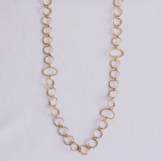 Long Circle Link | Necklace