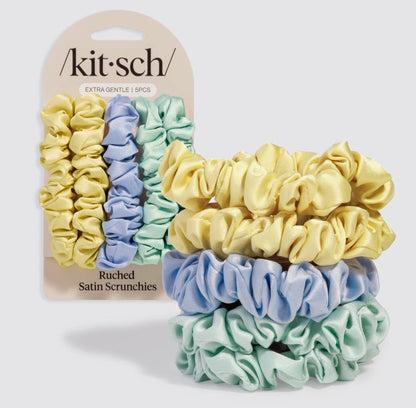 Multi Colour | Satin Scrunchies