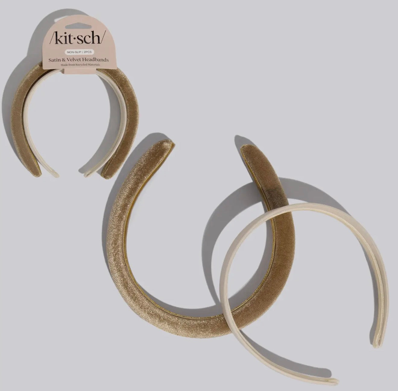 Headband Set | Cream + Camel