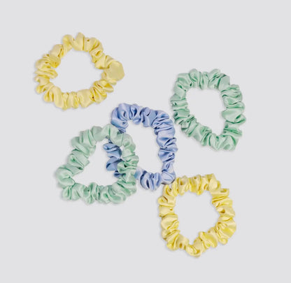Multi Colour | Satin Scrunchies