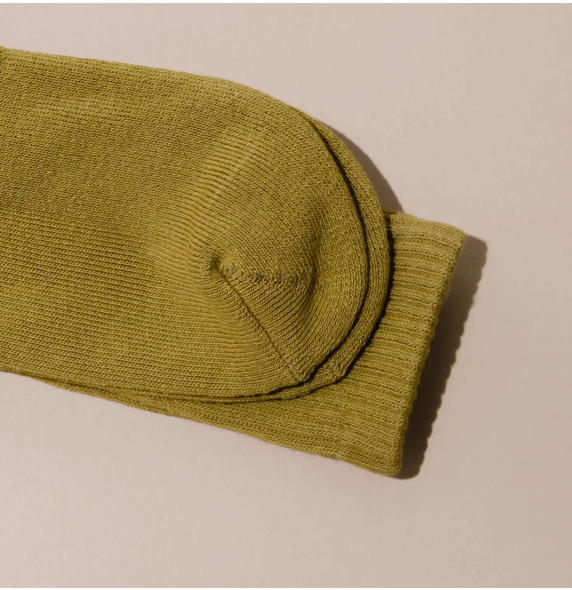 Olive | Crew Sock