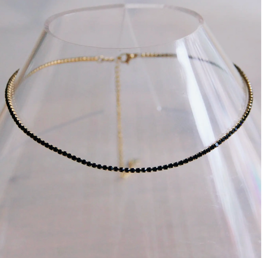 Black Zirconia | Necklace