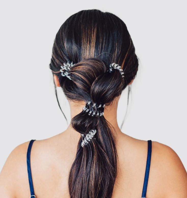 Clear Spiral | Hair Ties