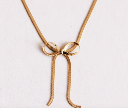 Bow Snake | Chain Necklace