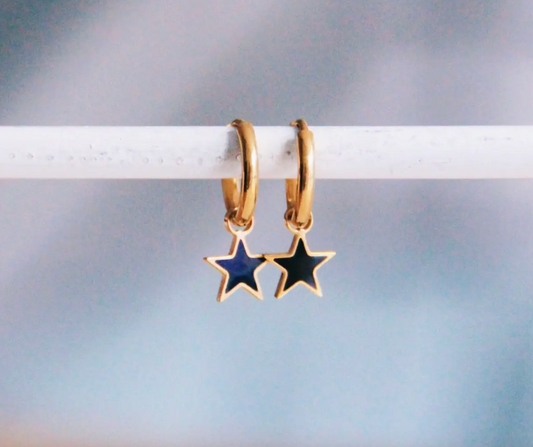 Black Star | Earrings