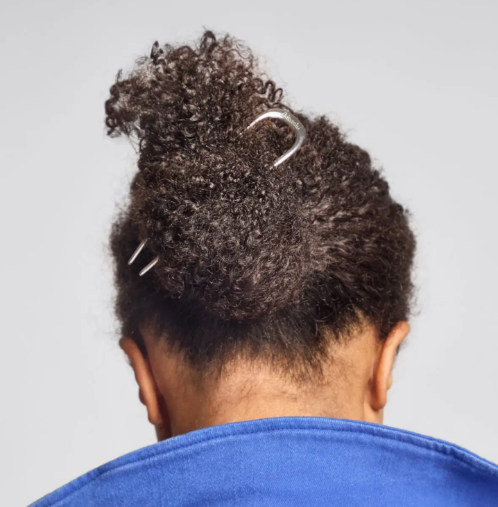 Silver French Hair | Pin