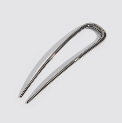 Hematite French Hair | Pin