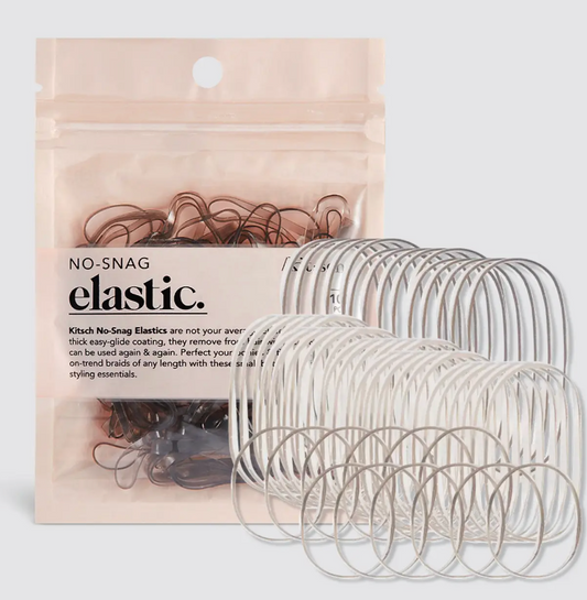 100 Brown No Snag | Hair Elastics
