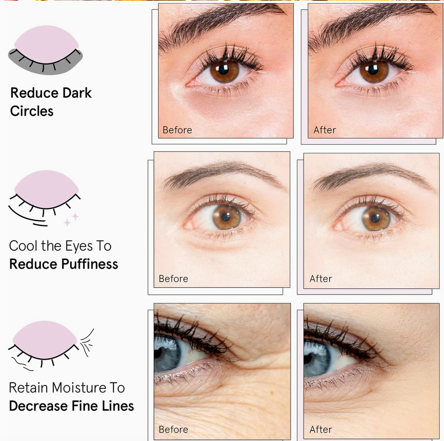 Gold Energizing | Under Eye Masks - 1 pair