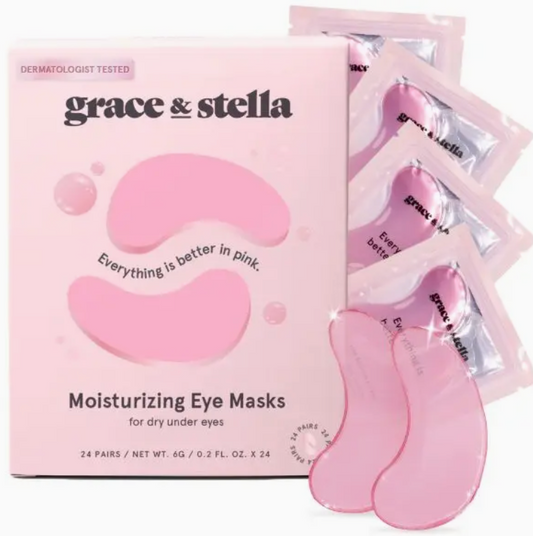 Pink Moisturizing | Under Eye Masks - 1 Pair