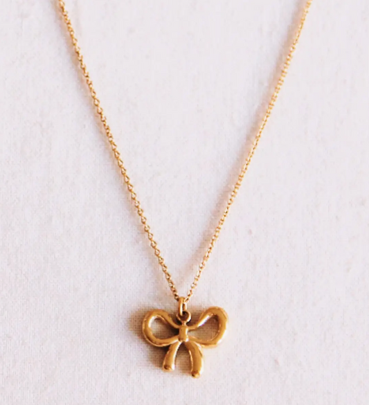 Dainty Bow | Necklace