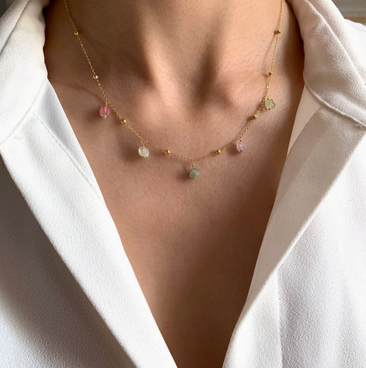 Tourmaline Bead | Necklace