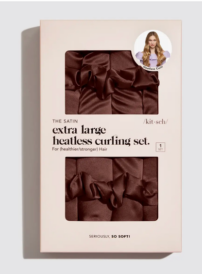 XL Satin Heatless Curling Set