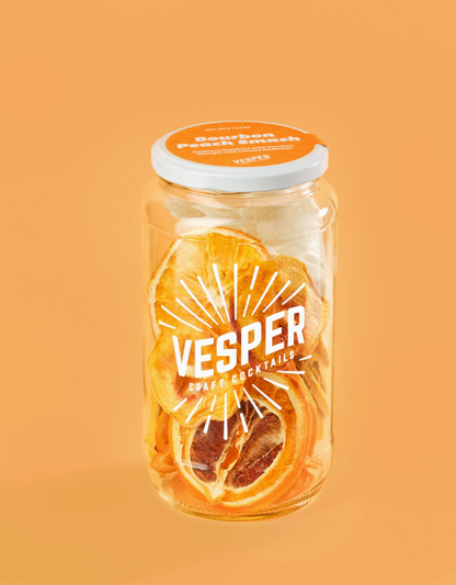 32 oz Craft Cocktails | Burbon Peach Smash