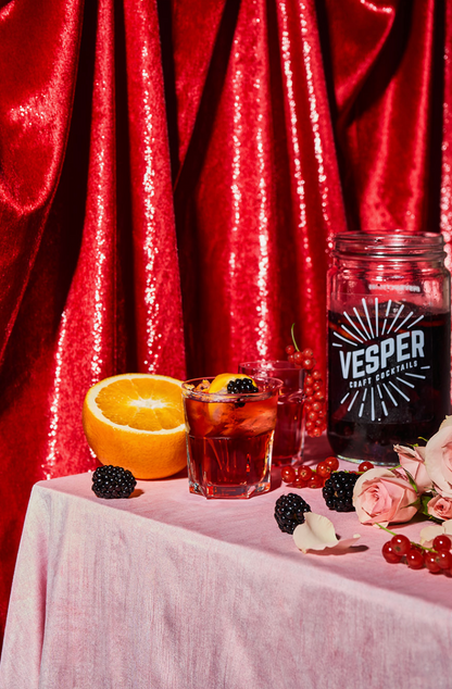 32 oz Craft Cocktail | Cranberry Whisper Sour