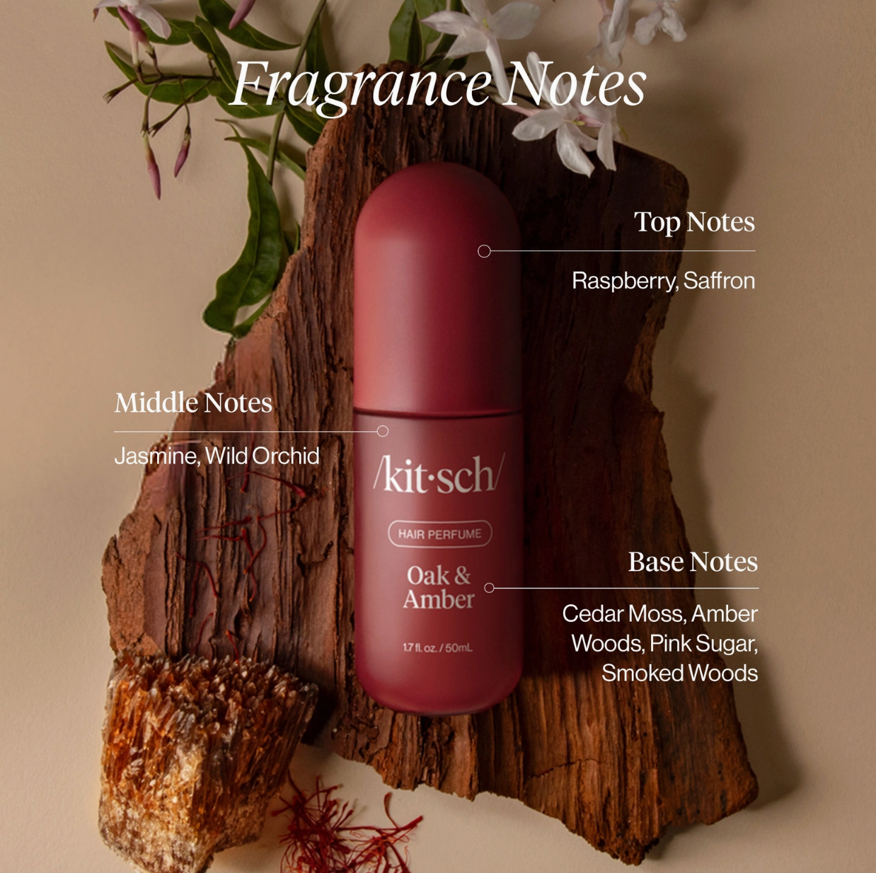 Oak + Amber | Hair Perfume