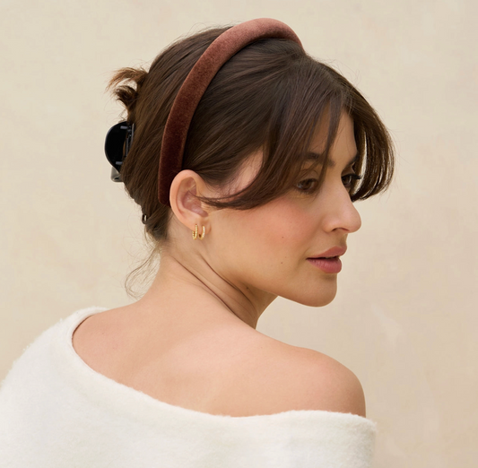 Satin + Velvet Headband | Set