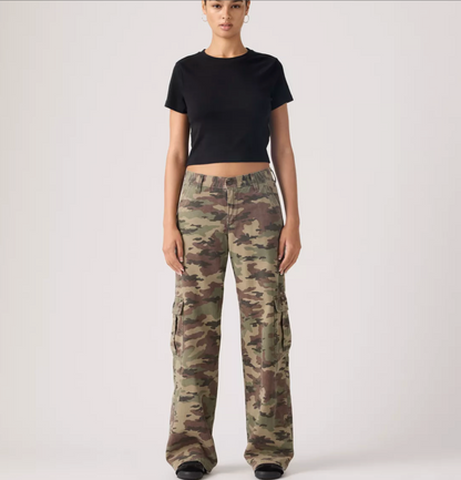 Super Low Loose Cargo | Camo Clove