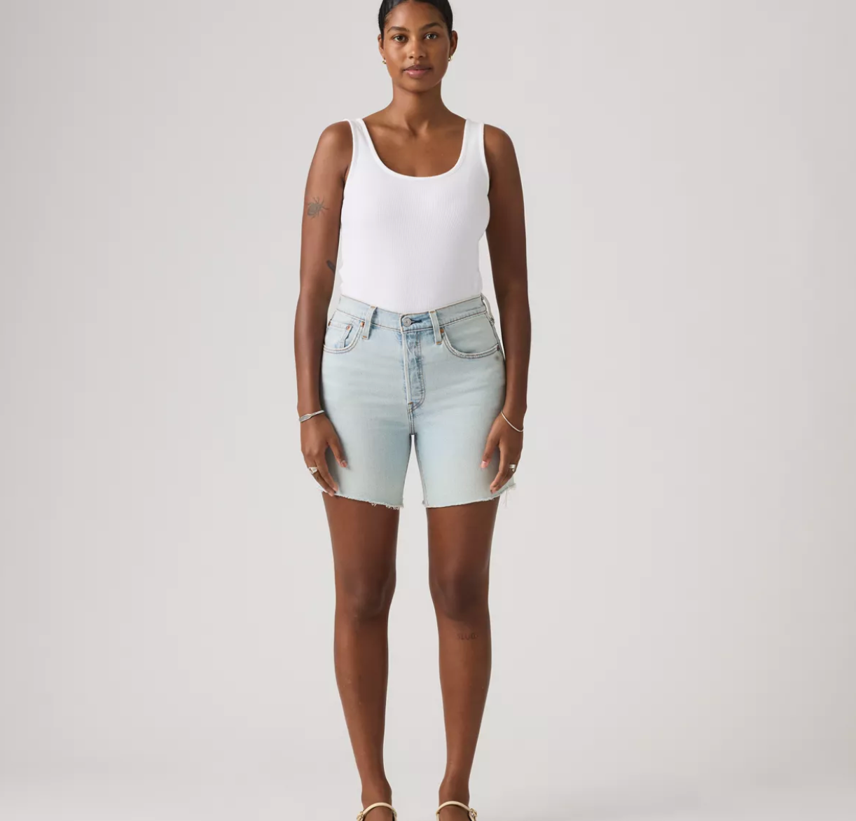 Levi's Mid Thigh Shorts | Gifted back LTW