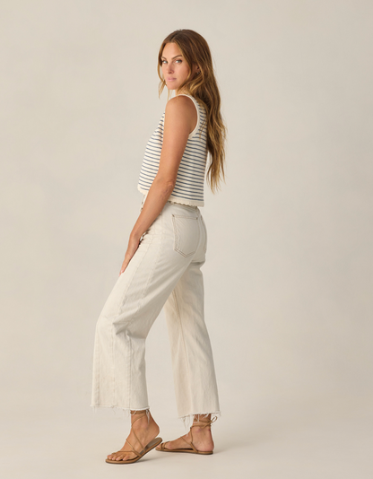 Knit Vest | Marine Stripe