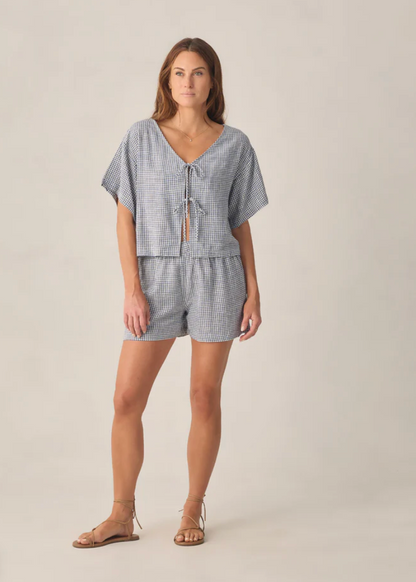 Juniper Set | Marine Gingham
