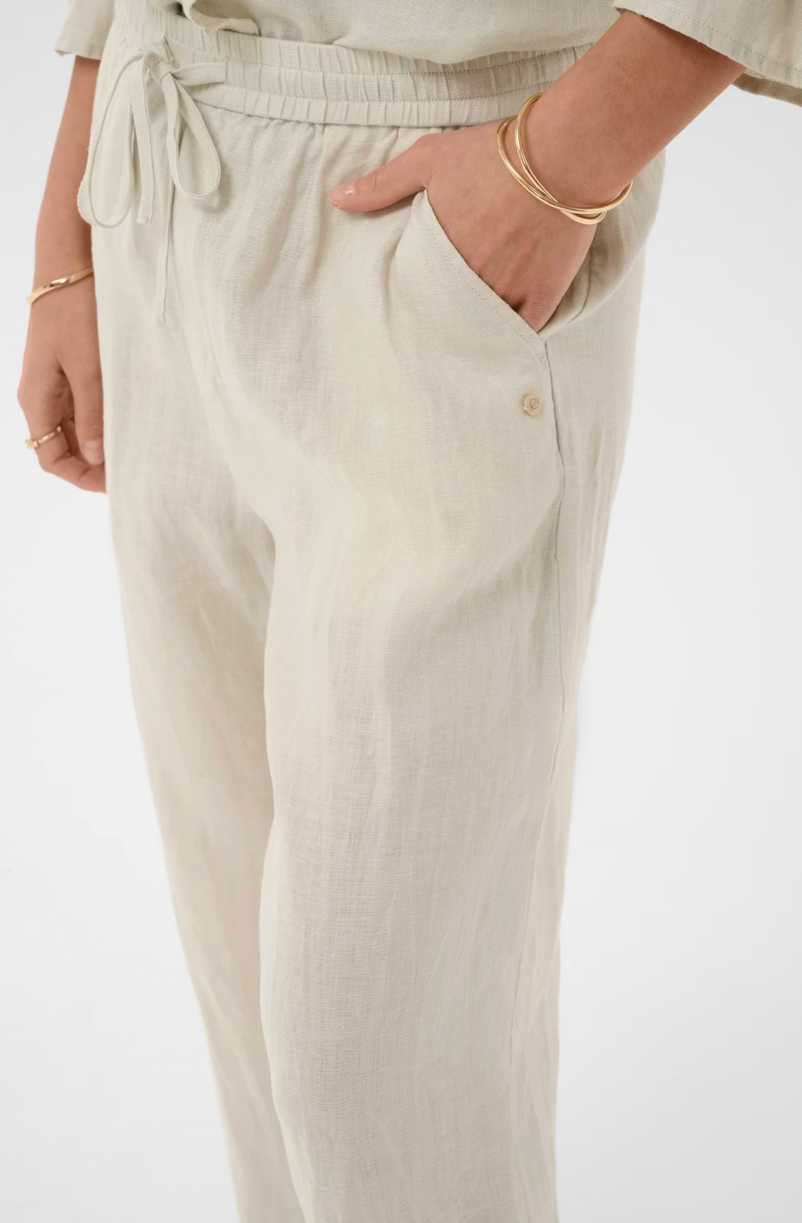 Bellis | Linen Trouser