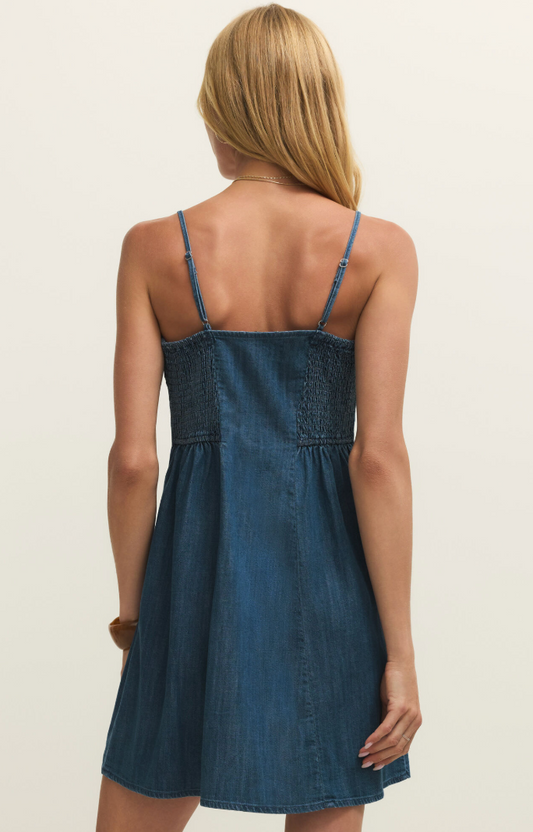 Angel Eyes | Denim Dress