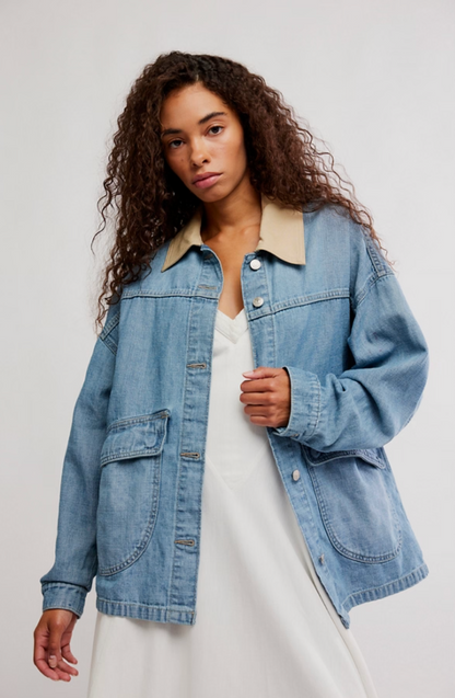 Lemon Denim Jacket | Free People