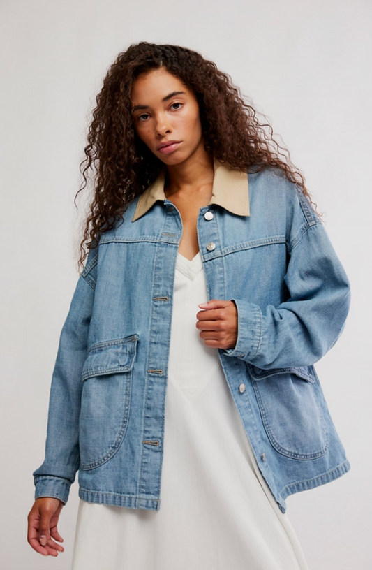 Lemon Denim Jacket | Free People