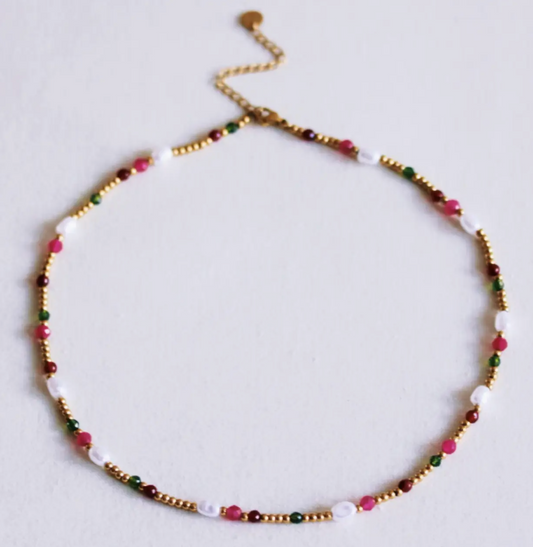 Beaded Pearl | Necklace