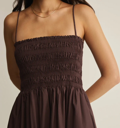 Cornelia Poplin | Midi Dress