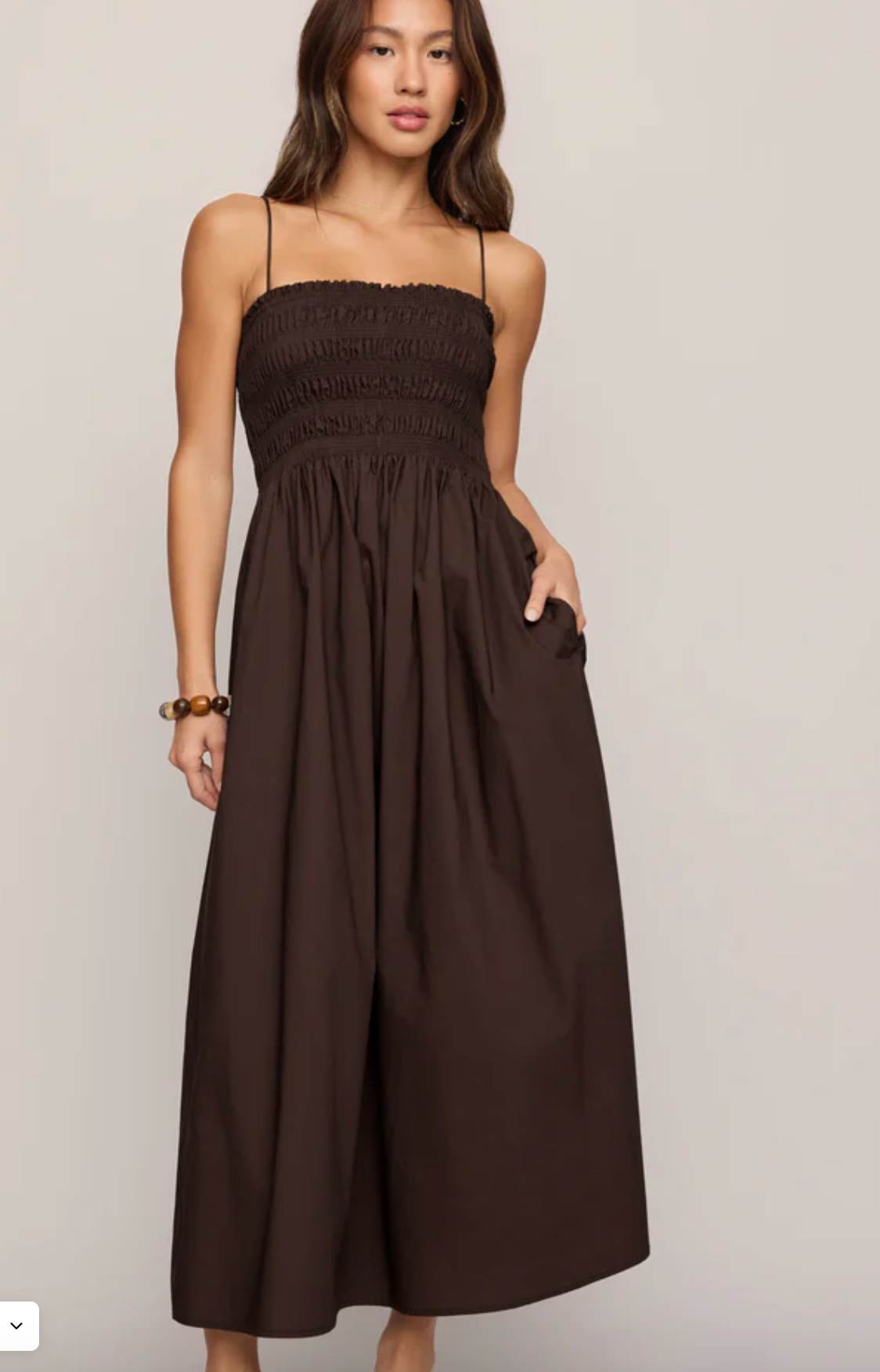 Cornelia Poplin | Midi Dress