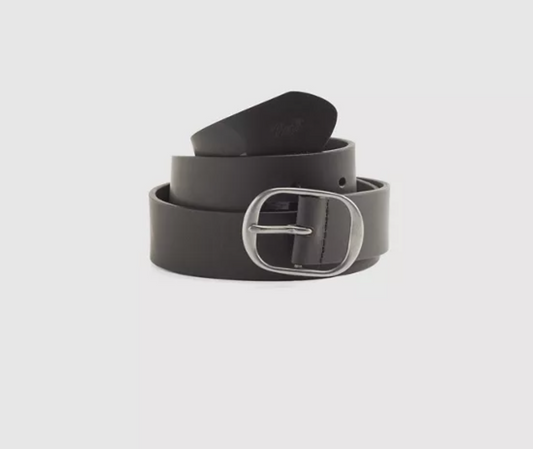 Madison | Black Leather Belt