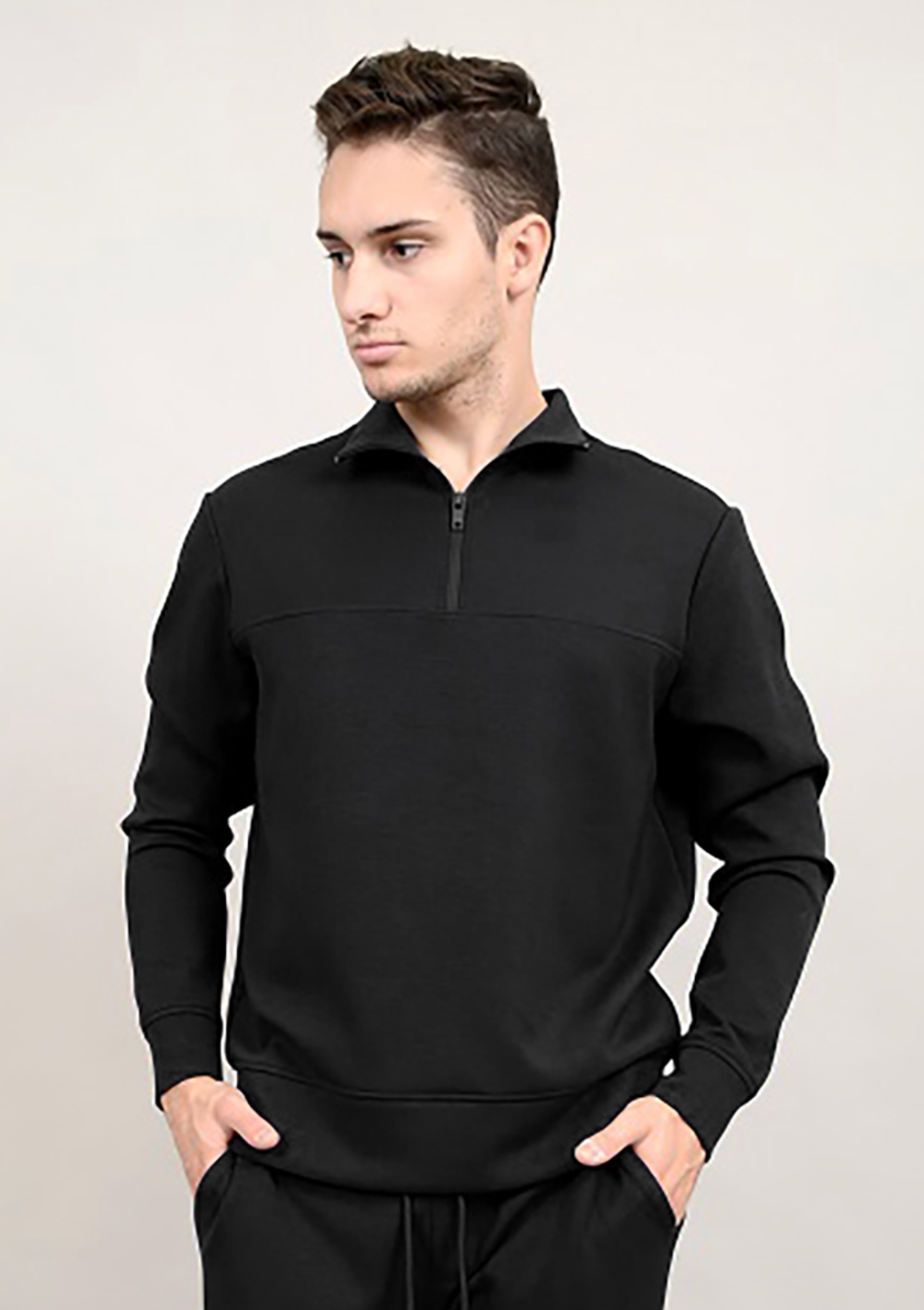 Pullover Crewneck | Black